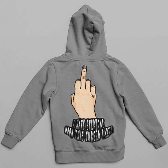 Tops - 🔶️ I Hate Everyone Hoodie